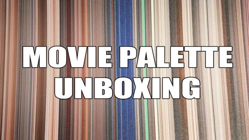 Movie Palette Unboxing